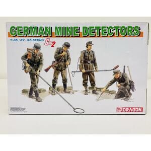 Dragon German Mine Detectors 1:35 Plastic Model Kit 6280 New Sealed